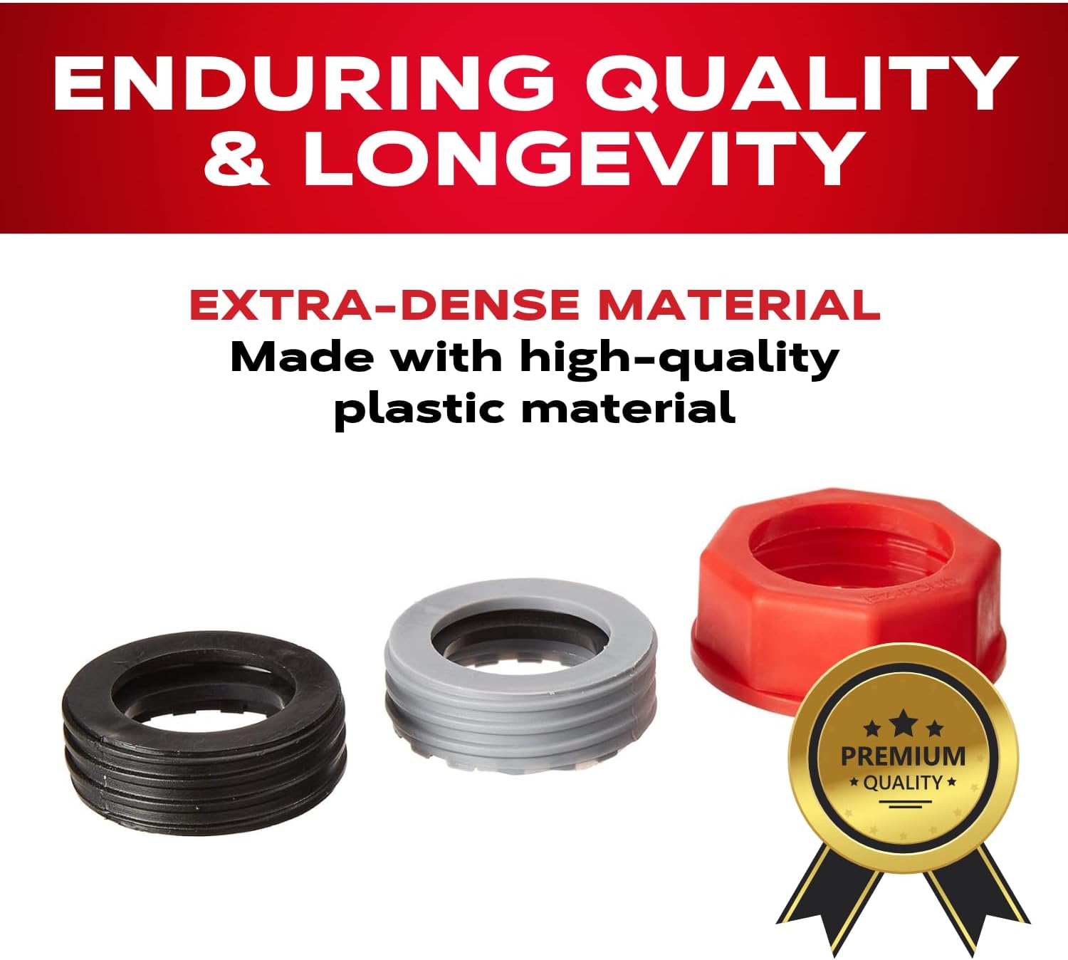 EZ-POUR® Metal Can Adapter, Fits 1-3/8 to 1-3/4 in Cans, Pack of 1 | Metal Can Adapter Fits 1-3/8