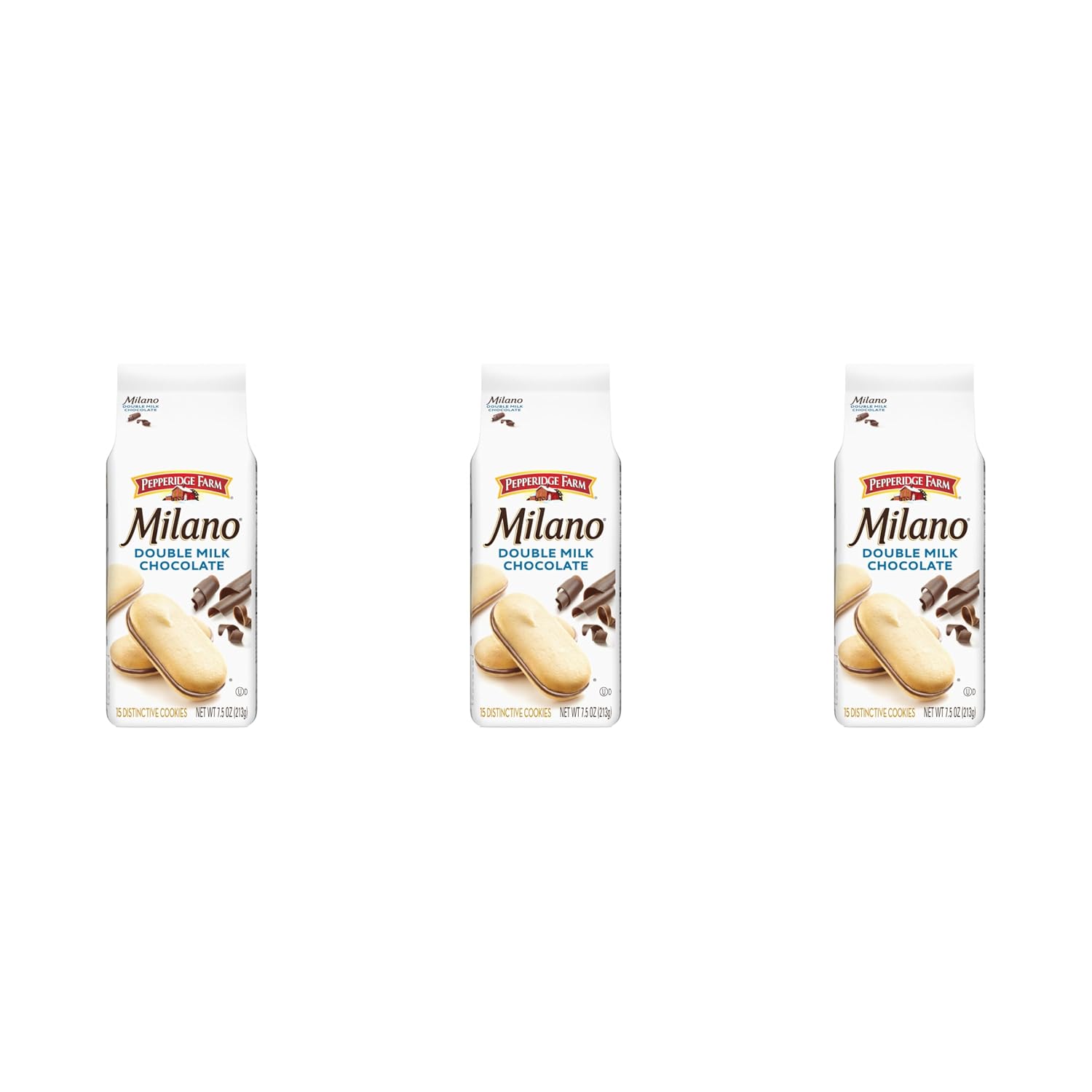 Pepperidge Farm Milano Milk Chocolate Cookies, 6 OZ Bag (15 Cookies)