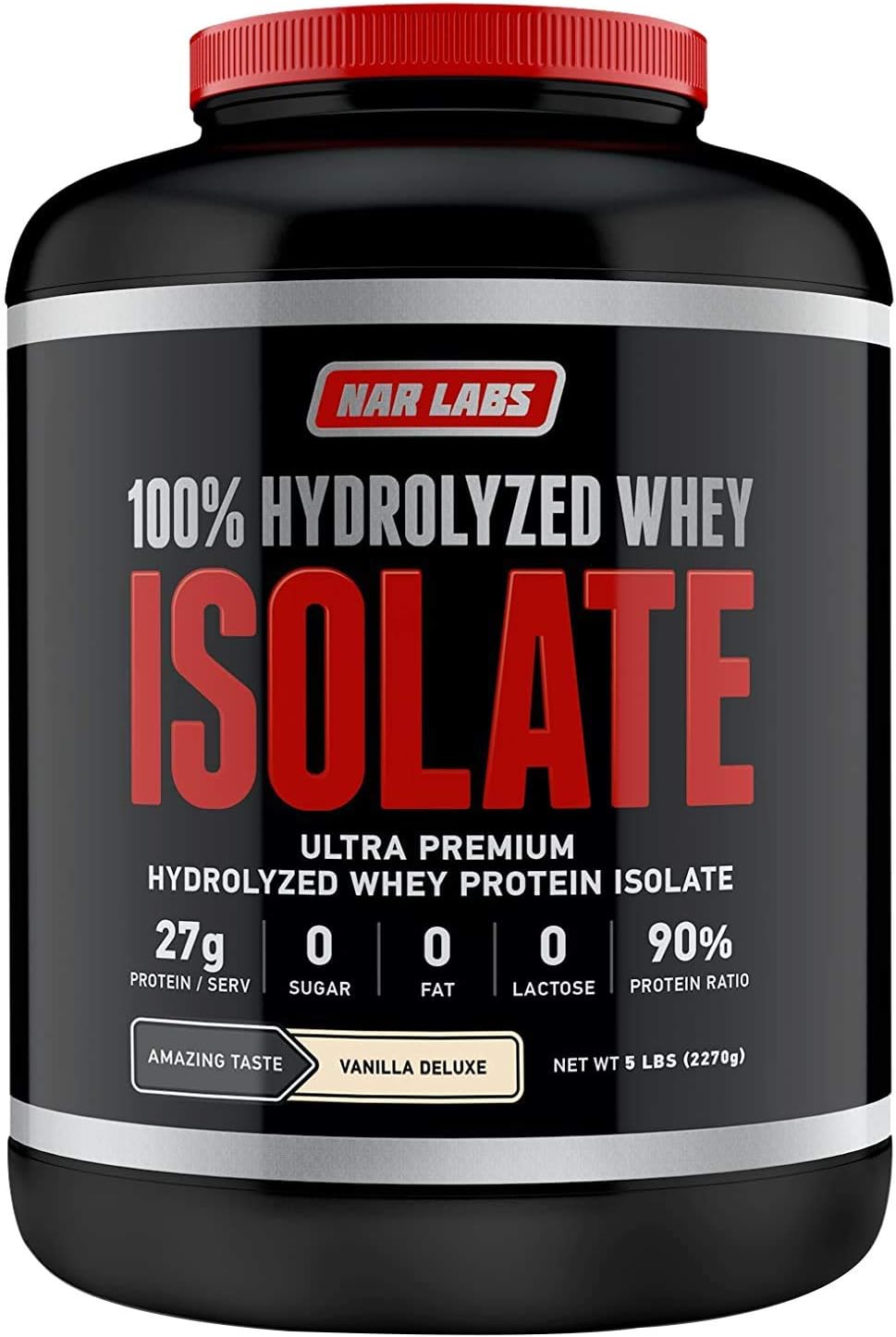 Hydrolyzed Whey Protein Isolate 5 lbs (Vanilla Deluxe)