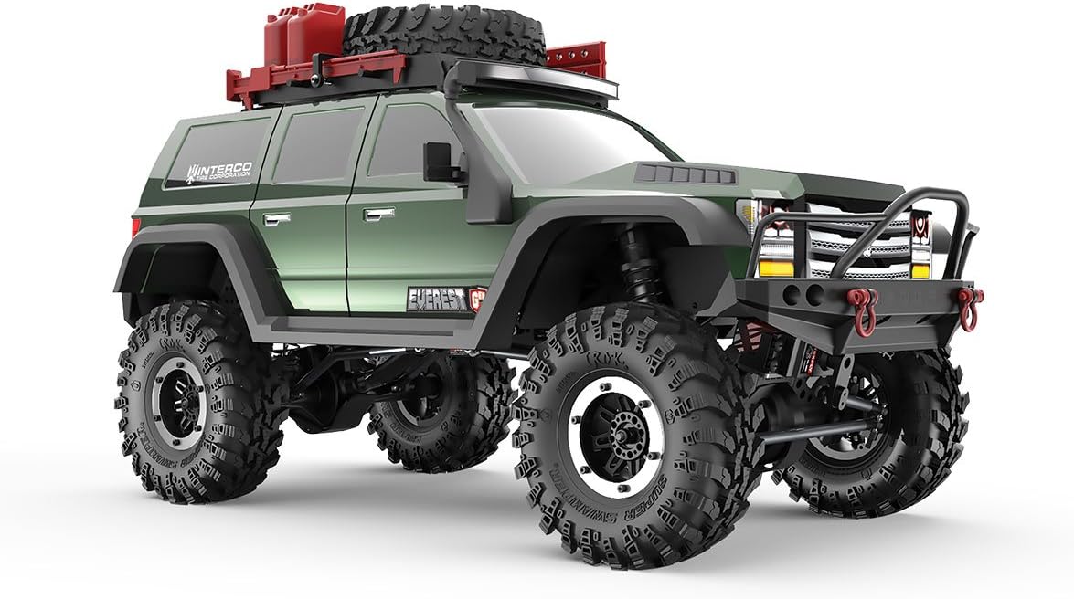 Redcat Racing Everest GEN7 Pro 1/10 Scale RC Rock Crawler – 4WD RTR RC Truck with Realistic Scale Accessories, Waterproof Electronics