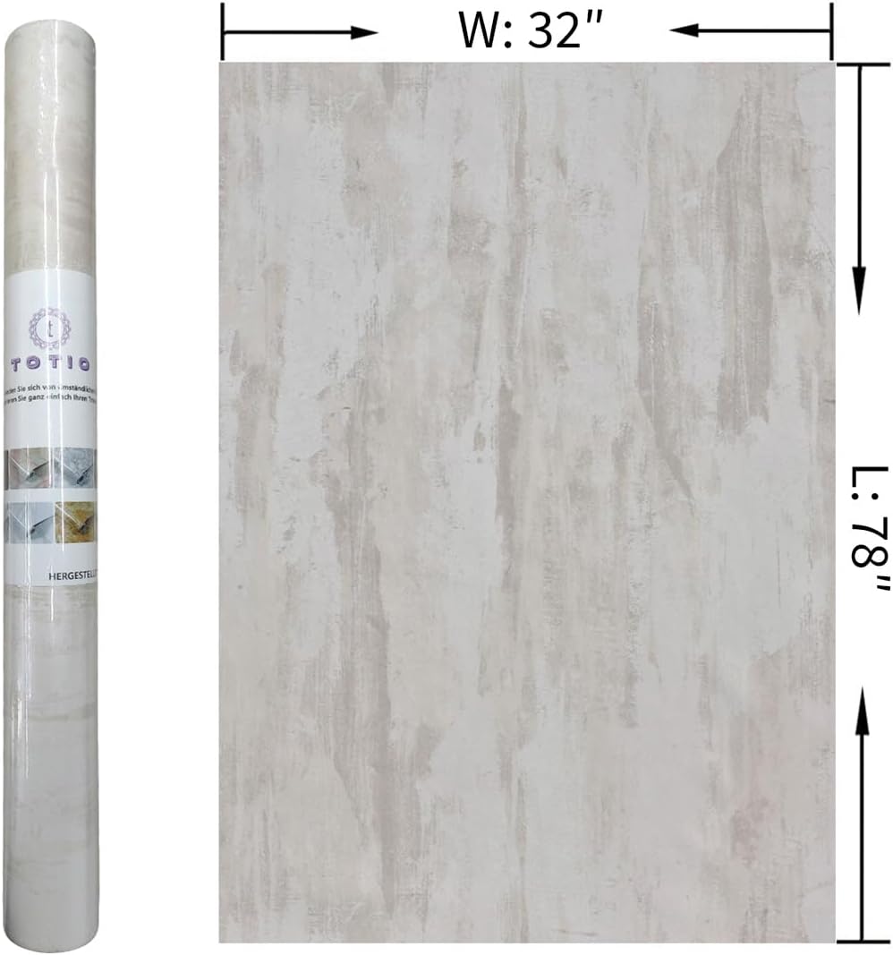 48x197inch Extra Wide Black White Marble Wallpaper Peel Stick Glossy Thick Waterproof Furniture Sticker Granite Look Contact Paper DIY Wall Sticker Self-adhesive Countertop Vinyl Wrap for Kitchen