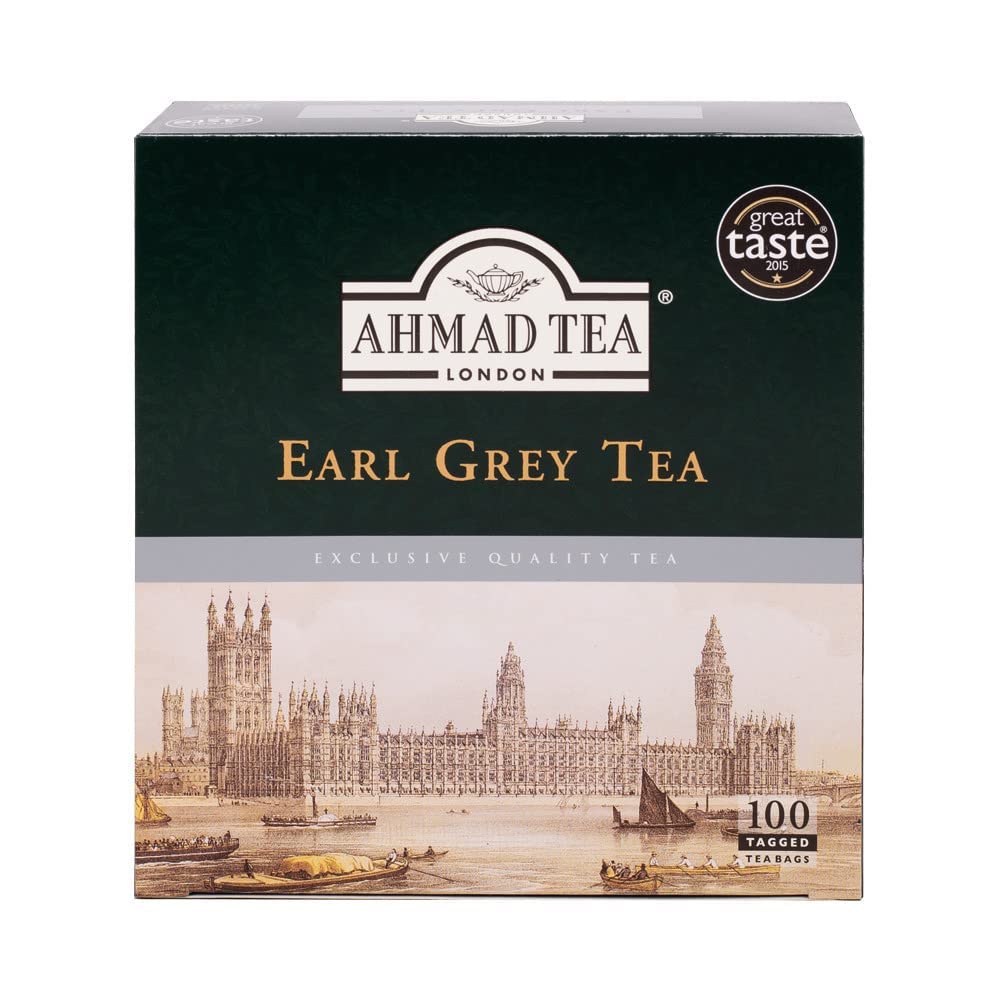 Ahmad Tea Green Tea, Green Tea Teabags 100 ct - Caffeinated & Sugar-Free