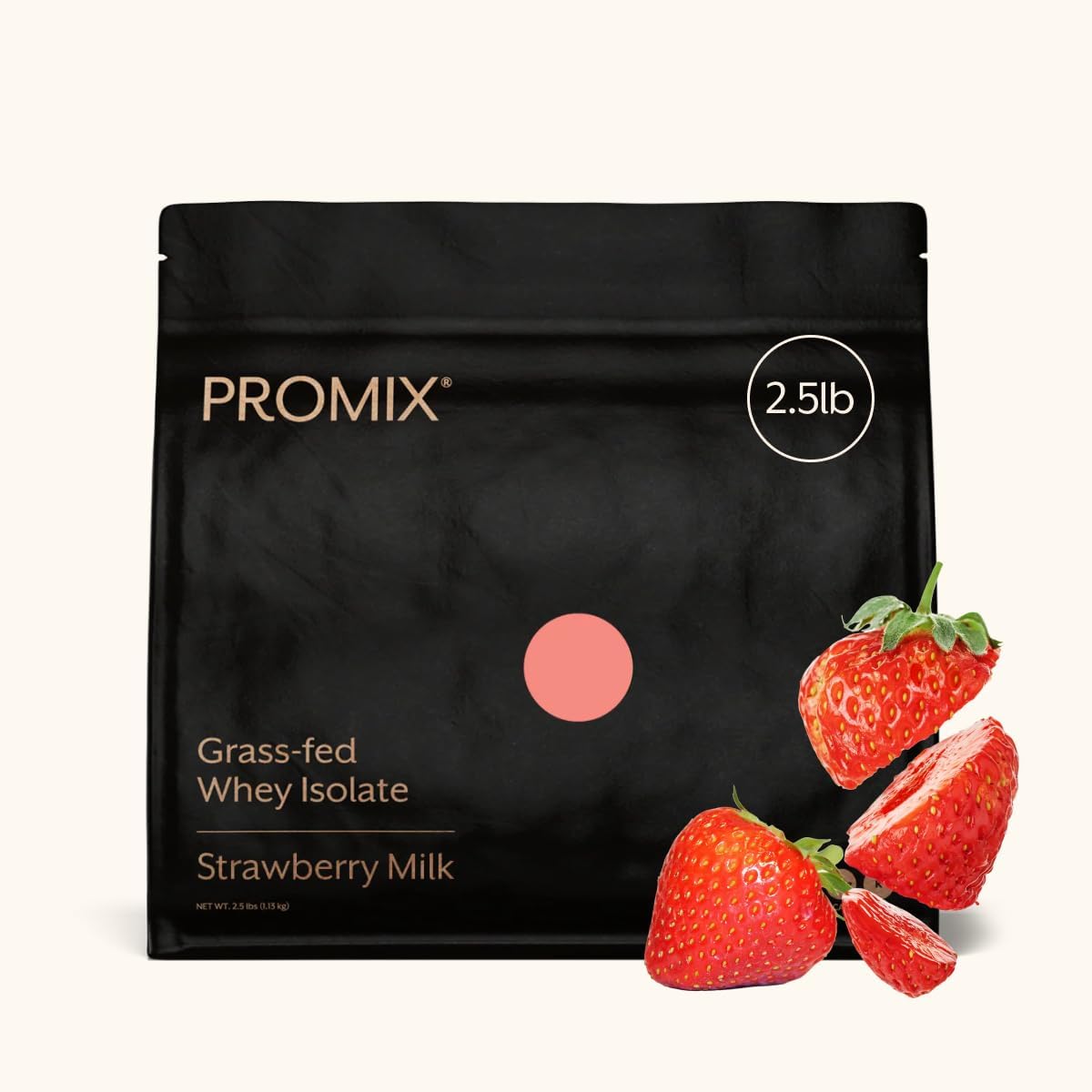 ProMix Nutrition Whey Isolate Powder, Unflavored - 2.5 lb (Pack of 2)
