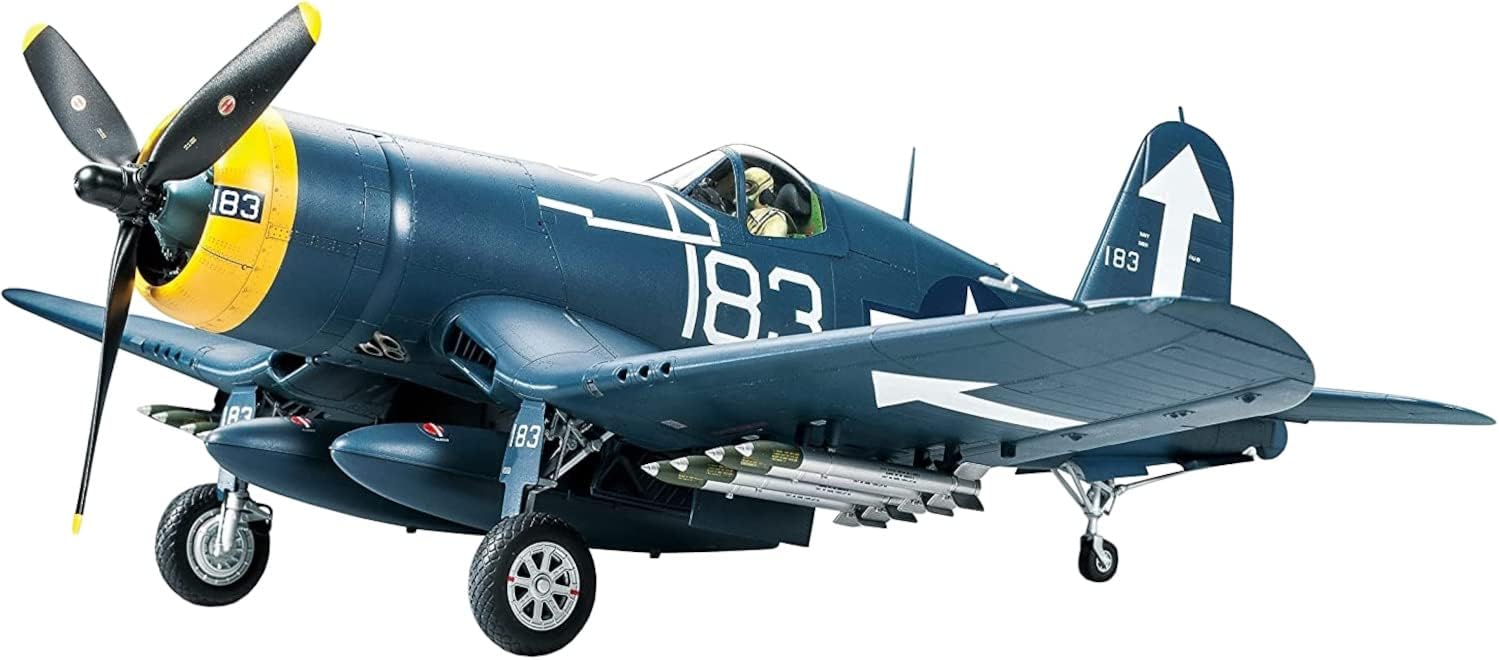 TAMIYA 60327 1/32 Vought F4U-1D Corsair Plastic Model Airplane Kit for 168 months to 1200 months