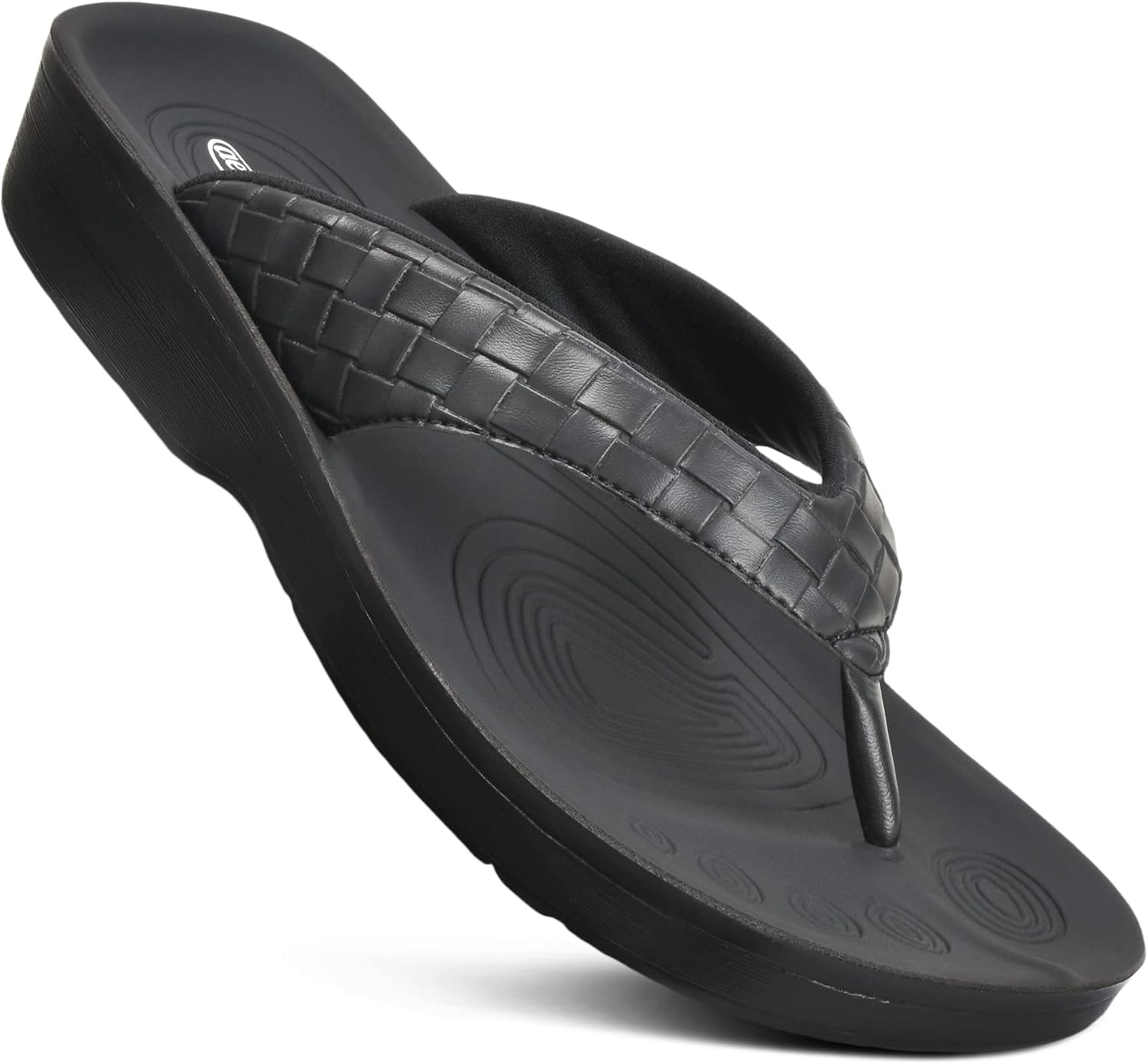 AEROTHOTIC Comfortable Arch Support Flip Flops for Women Orthotic Sandals