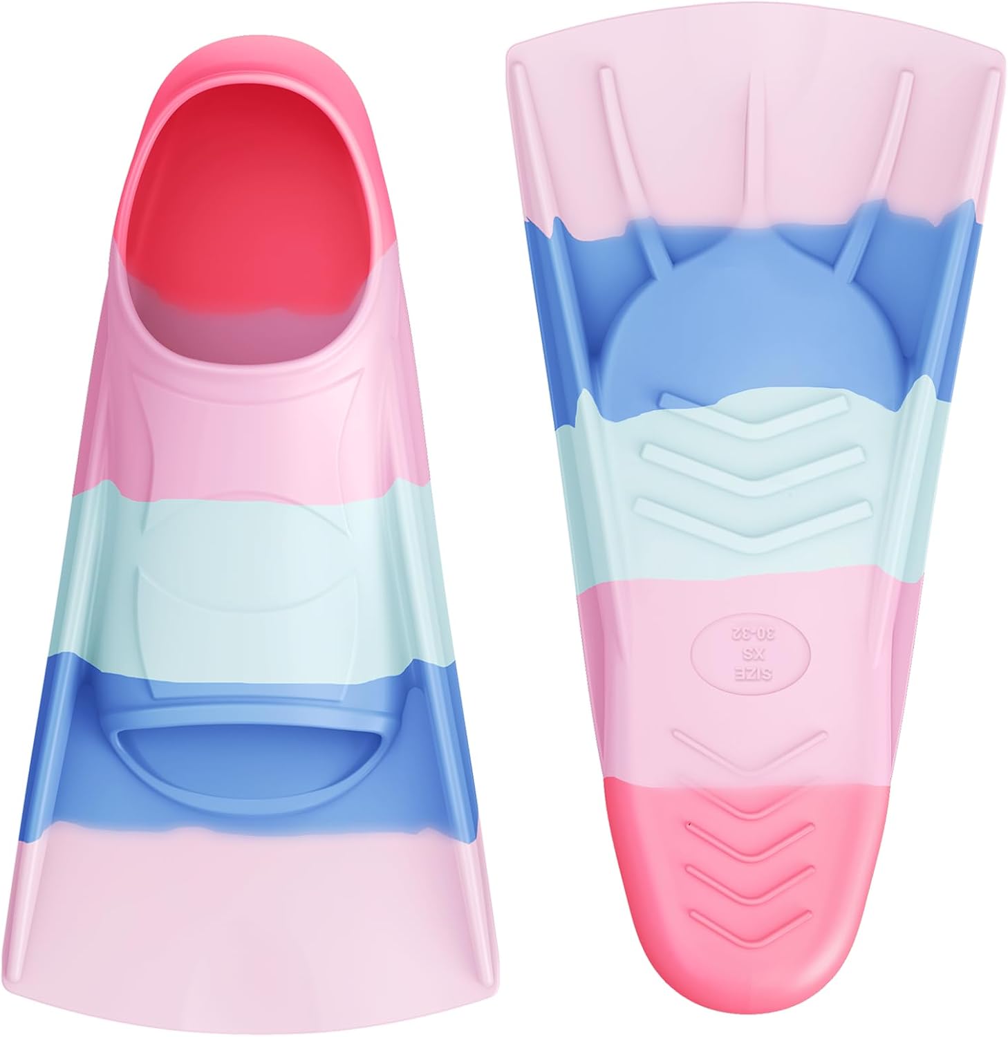 Gintenco Swim Fins, Adults & Kids Swim Training Fins for Lap Swimming