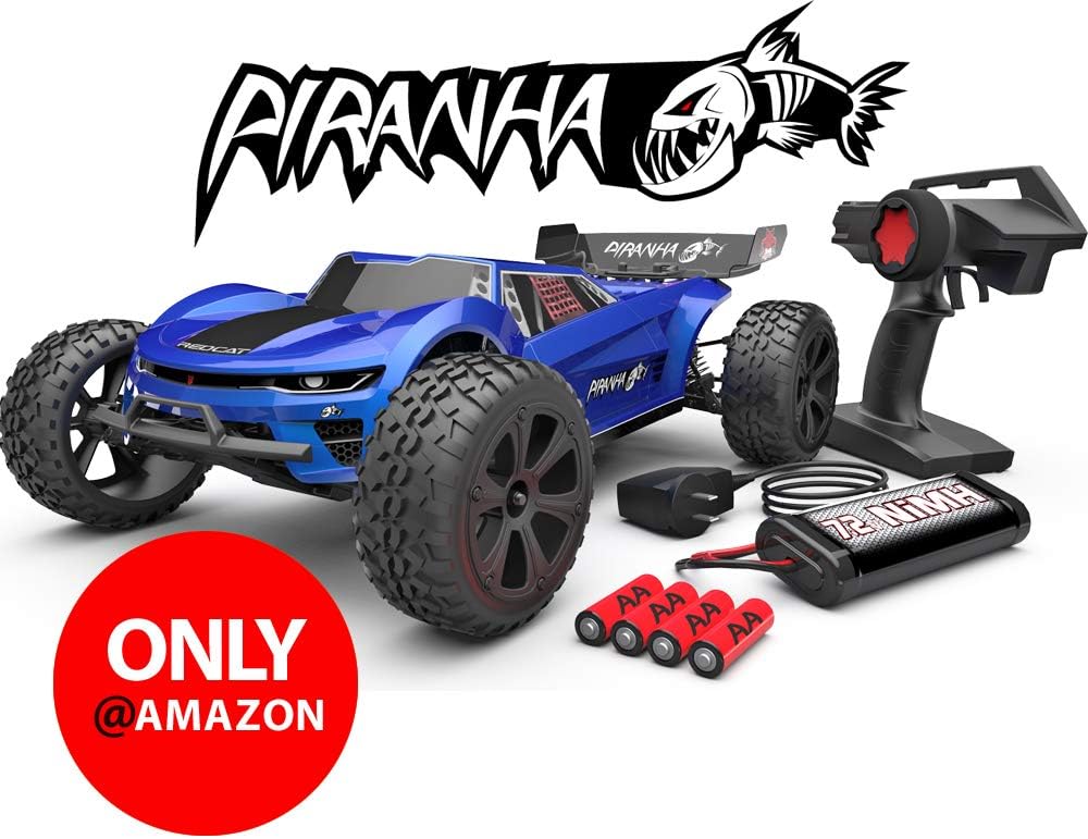 Redcat Racing Piranha-TR-10 Piranha Tr10 Truggy, Blue