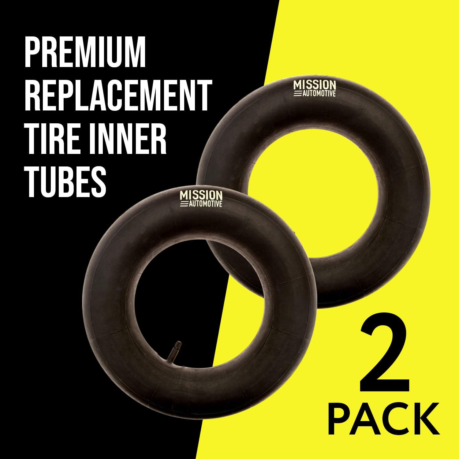 Mission Automotive Inner Tube - 15x6.00-6, TR-13 Valve Stem