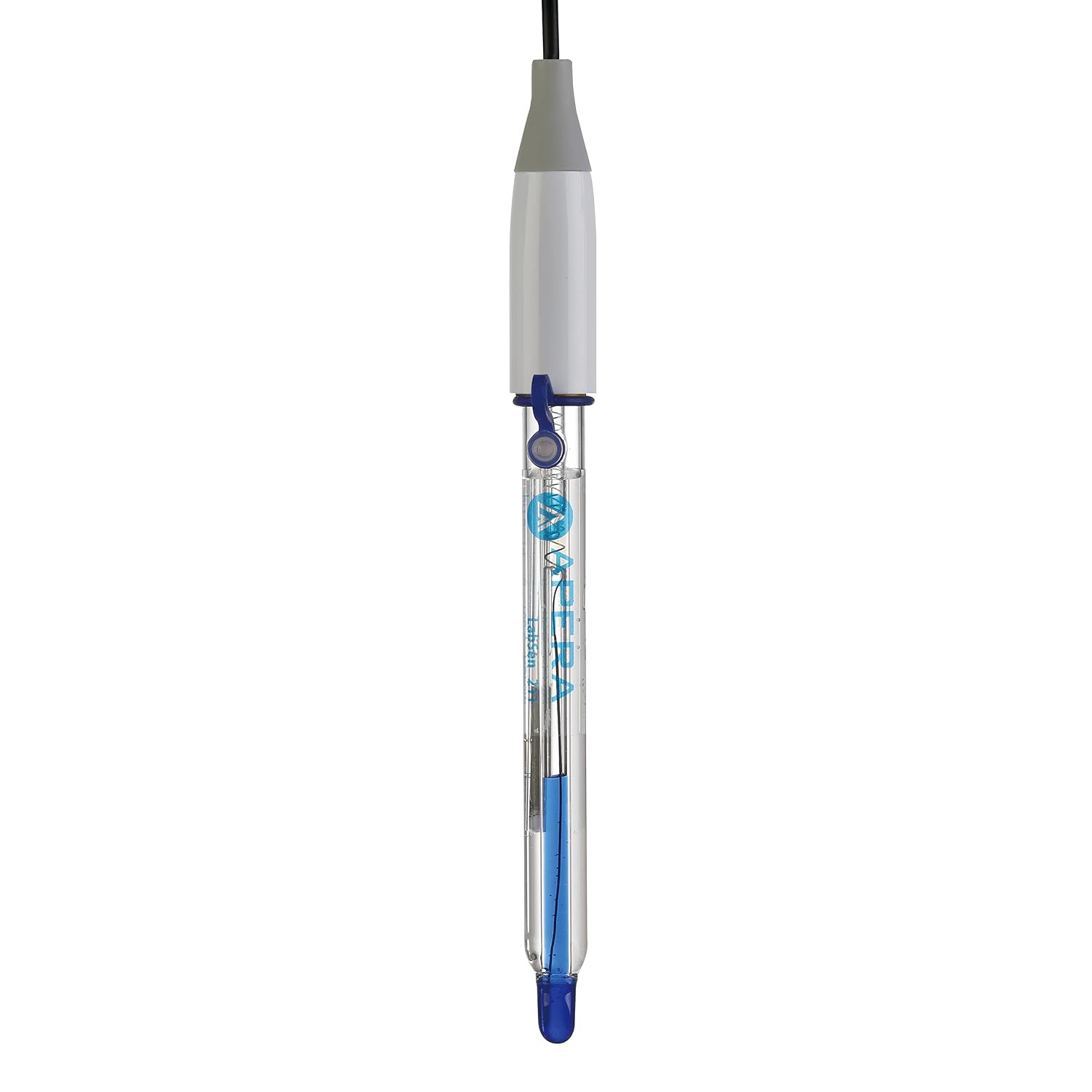 Apera Instruments LabSen 211 Glass-Body pH Electrode for General Water Solutions, Impact-Resistant Sensor, TRIS Buffer Compatible, BNC Connector