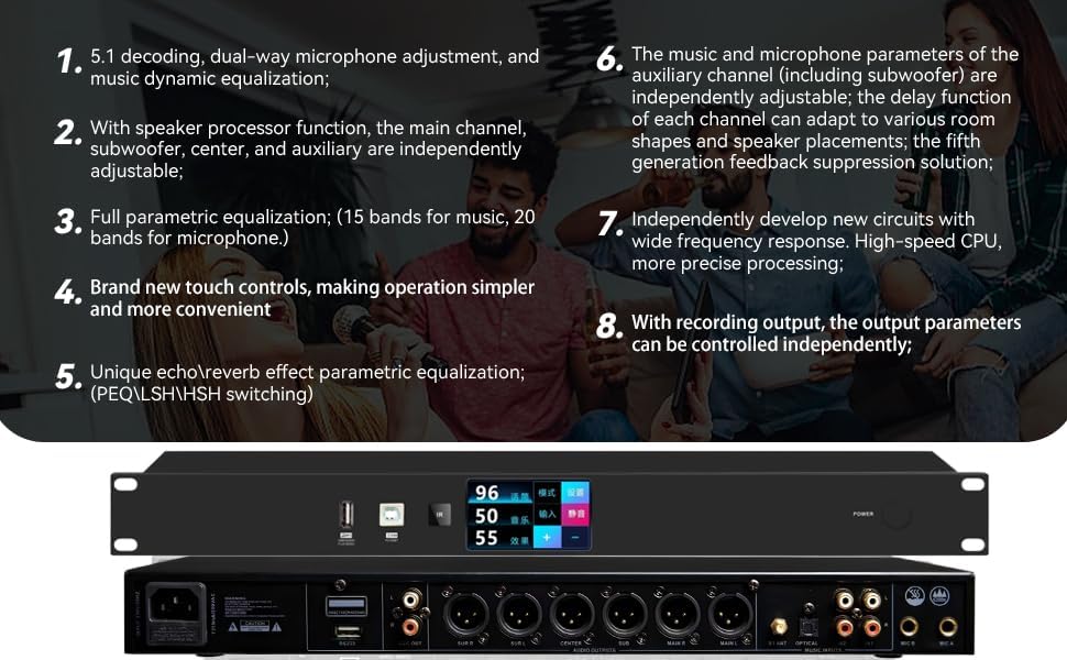 2026 New Chinese Karaoke Machine KV-V5 MAX Karaoke Player, with Reverb Wireless Microphone