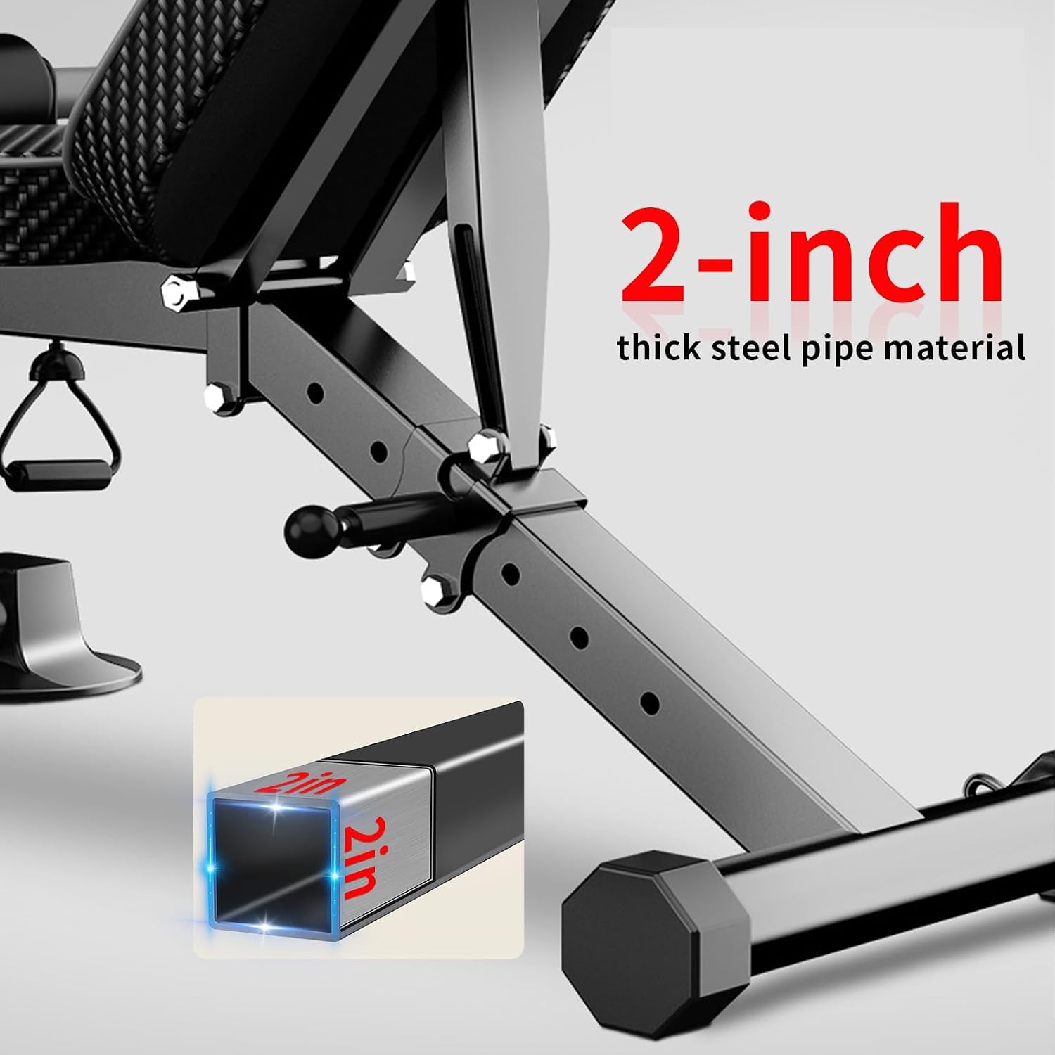 K KiNGKANG Adjustable Weight Bench for Home Gym Full Body Strength Training
