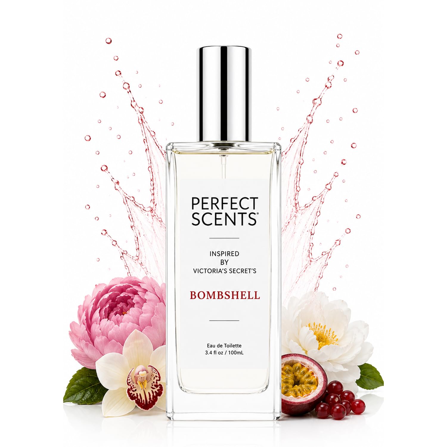 Instyle Fragrances | Inspired by Ralph Lauren's Romance | Women’s Eau de Toilette | Vegan, Paraben Free, Phthalate Free | Never Tested on Animals | 3.4 Fluid Ounces