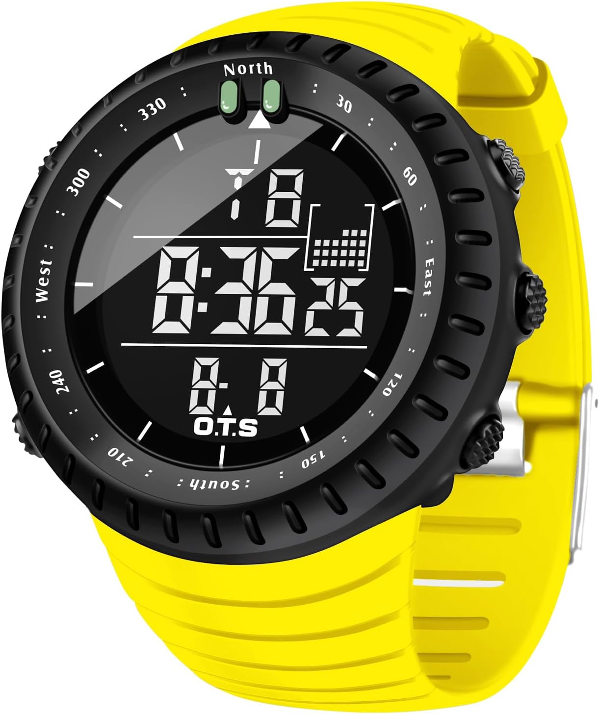 PALADA Men's Digital Sports Watch Waterproof Tactical Watch with LED Backlight Watches for Men