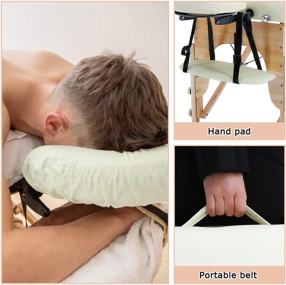 BestMassage Massage Bed Portable Massage Table 24 in Wide Lash Bed Heigh Adjustable 2 Folding with Non-Woven Bag for Spa Footmassage Facial CareSpa