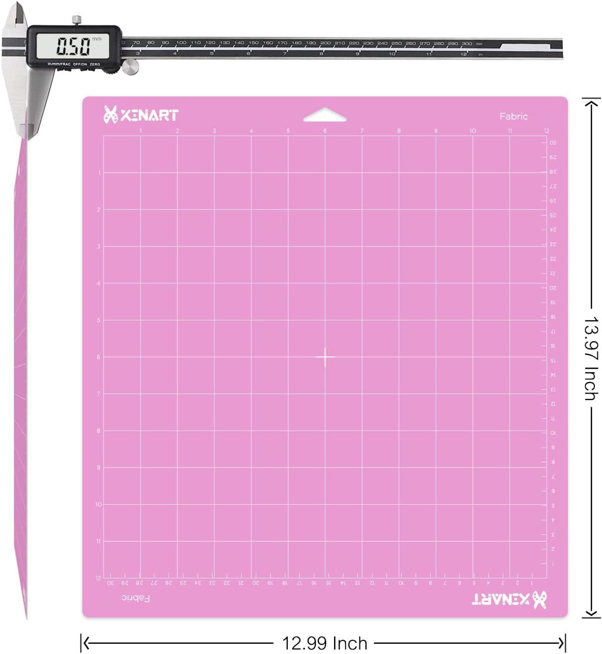 Xinart Cutting Mats for Cricut Maker 3,Maker,Explore 3,Air 2,12x24 inch Variety Replacement Cut Mat Compitable with Cricut Machines 3 Mats