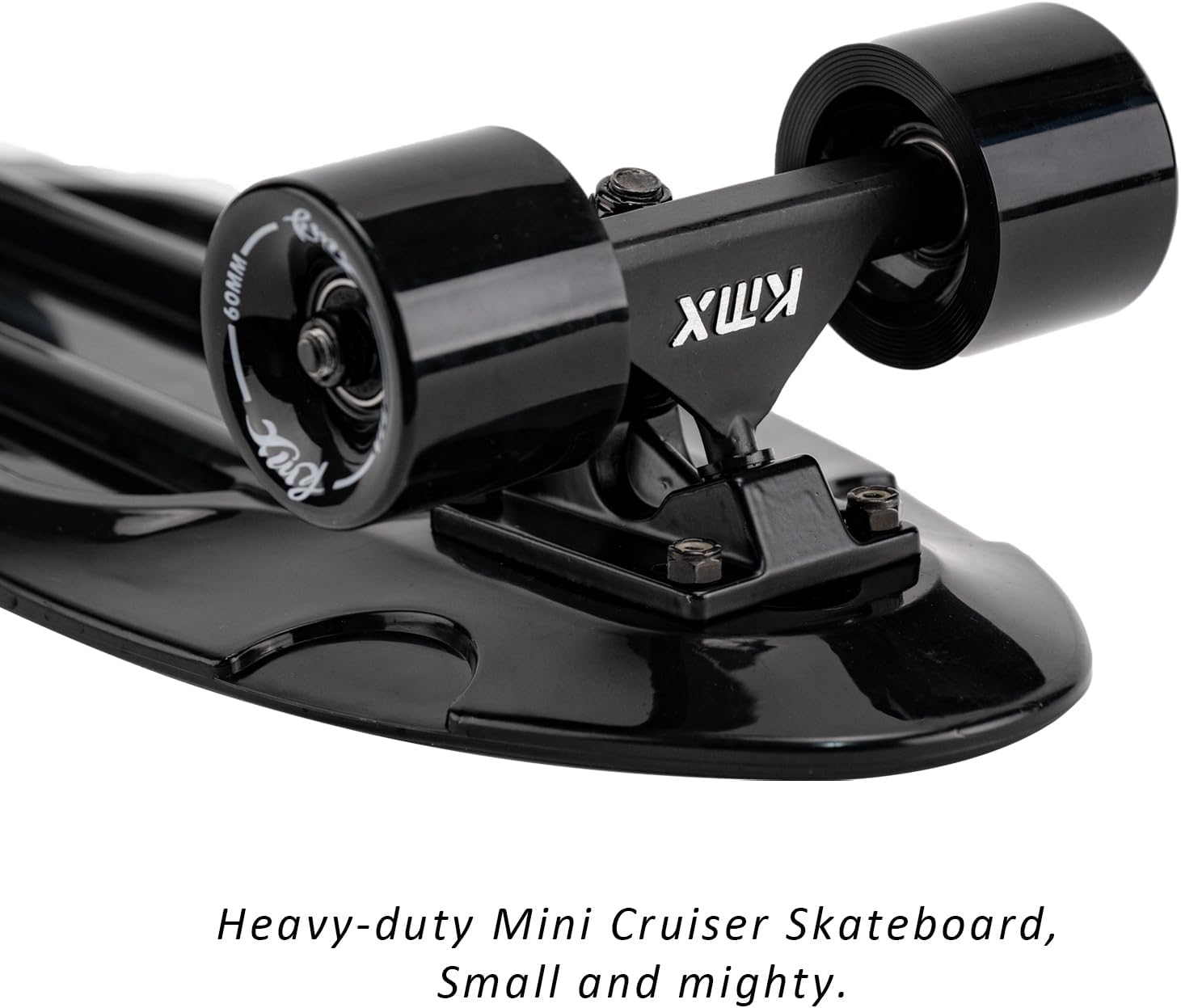 KMX Classic Retro Mini Cruiser Skateboard for Kids, Teens, Adults