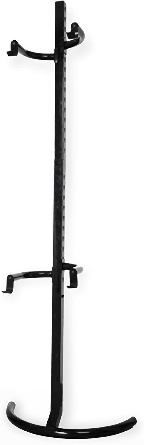 Pro Stand Plus Bike Rack - Heavy-Duty Telescoping Bicycle Stand with Tool Tray, Rotating Clamps, and Adjustable Handlebar Rod by RAD Cycle (Black)