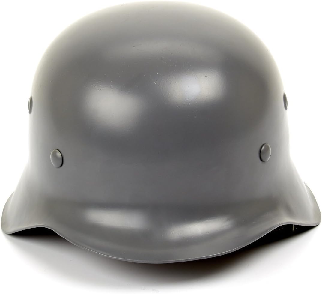 German WWII M42 Steel Helmet- Stahlhelm 42 WW2 M1942- Extra Large Shell- Size 70