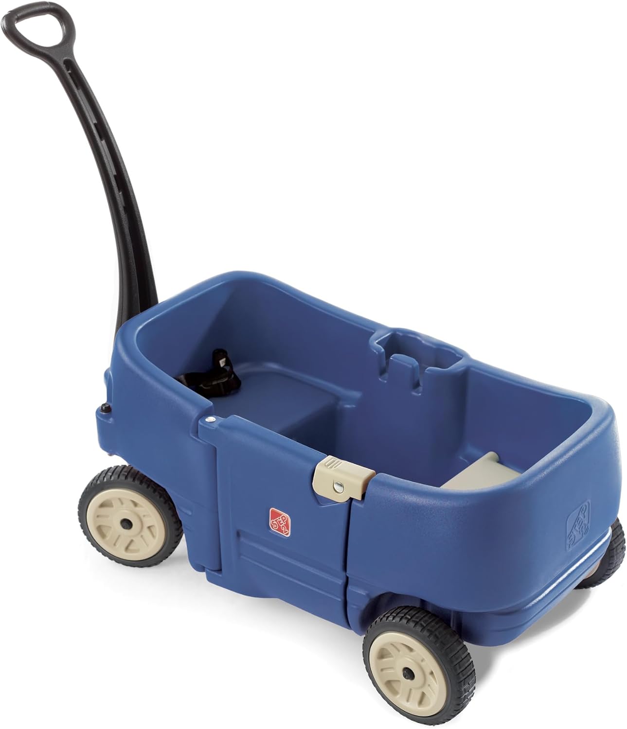 Step2 Wagon for Two Plus, Kids Ride On Toy, Stroller Substitute, Includes Seat Belts, Made of Durable Plastic, Max Weight 75 lbs.