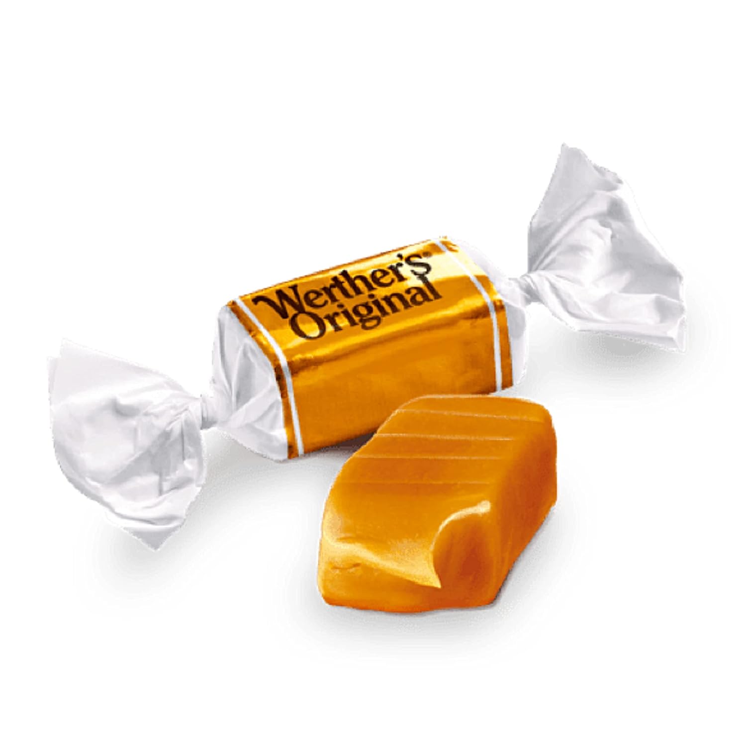 Werther's Original Caramel Coffee Hard Candy - Individually Wrapped Hard Candies for Halloween, Parties, or Snacks - 2.65 oz Bags (Pack of 3)