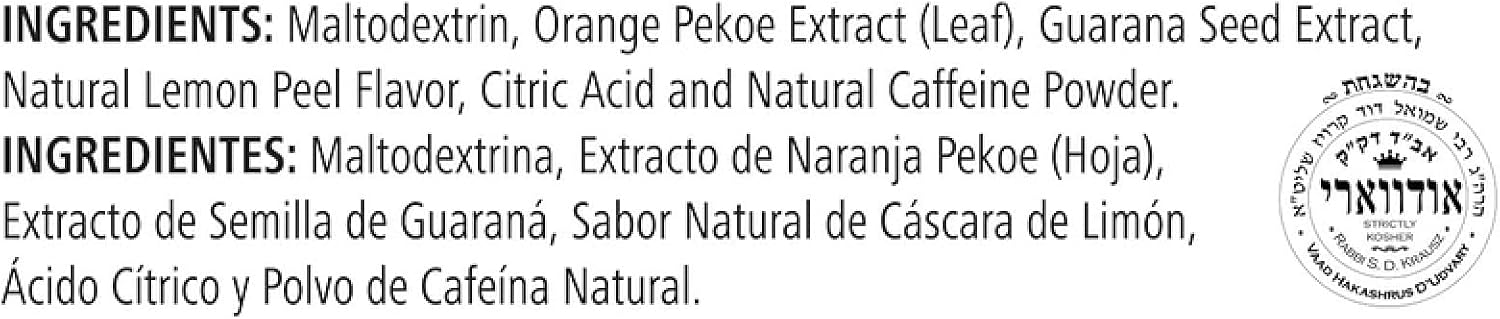 HERBALIFE NRG NATURE'S RAW GUARANA POWDER TEA 2.1 OZ