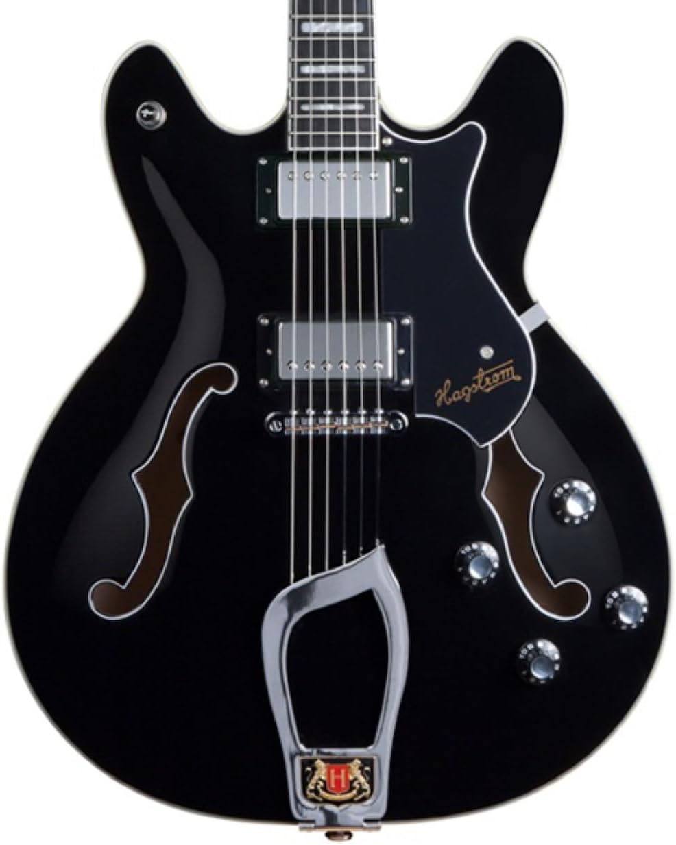Hagstrom VIK-WCT Viking Semi-Hollow Body Wild Cherry Transparent