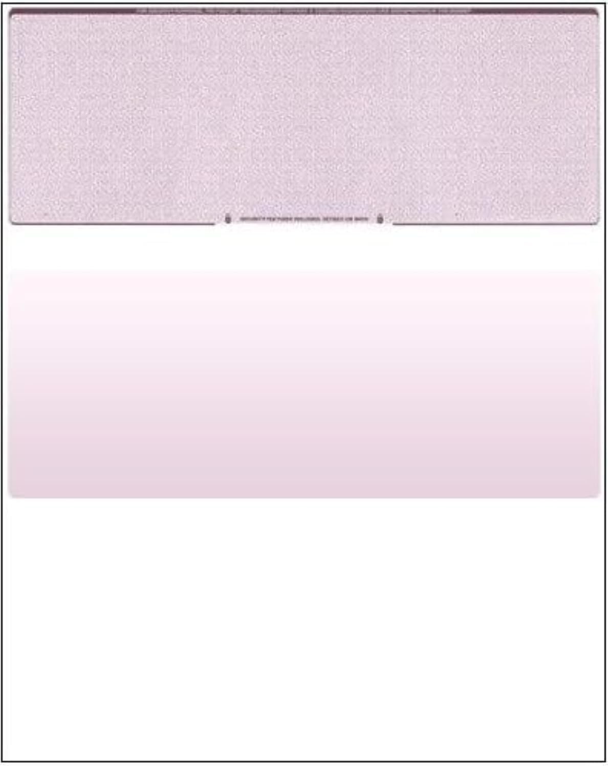 Compuchecks Blank Check Paper 500 Pack, Check on Top, QuickBooks Compatible | Blue Diamond High Security Computer Business Checks, Voucher on Bottom, 8.5x11, Works with Laser & Inkjet Printers, USA Made