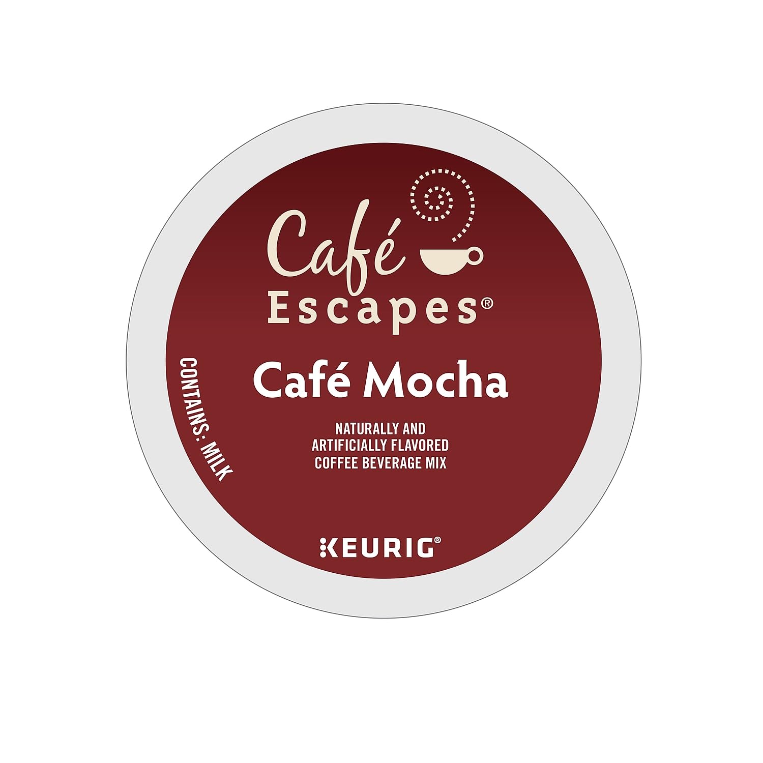 Café Escapes Café Mocha K-Cups for Keurig Brewers, 24 pack, 24-count