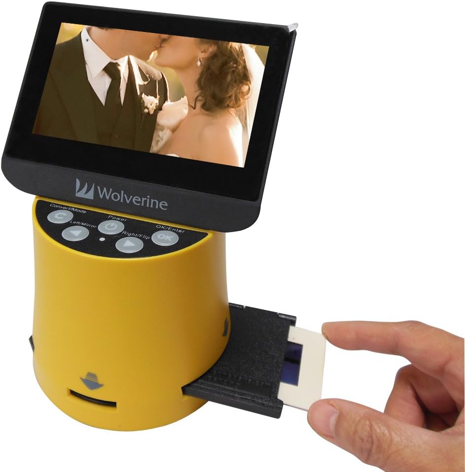 Wolverine Titan 8-in-1 High Resolution 35mm, 127, 126, 110 and APS Film to Digital Converter with 4.3" Screen and HDMI Output