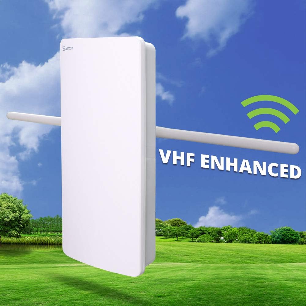 ANTOP Antenna HD Smart Panel AT-800SBS HDTV＆FM Amplified Antenna