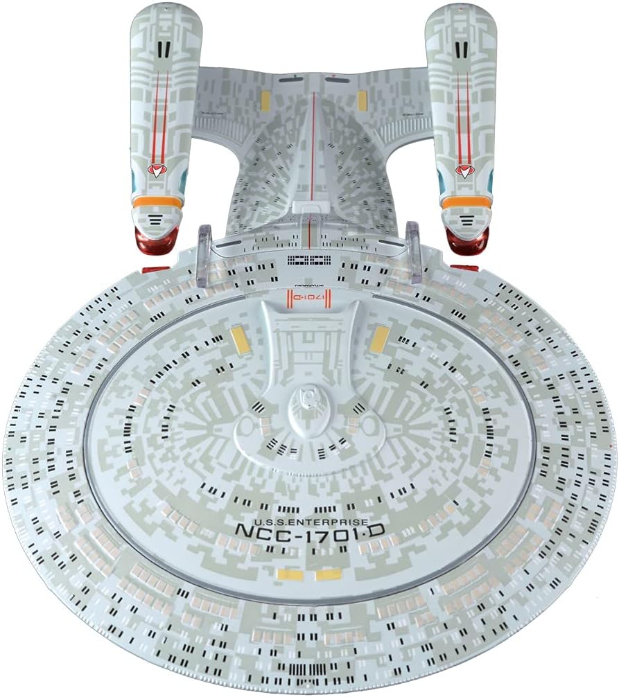 Hero Collector Eaglemoss U.S.S. Enterprise NCC-1701-D Collector's XL Edition | Star Trek Official Starships Collection | Model Replica