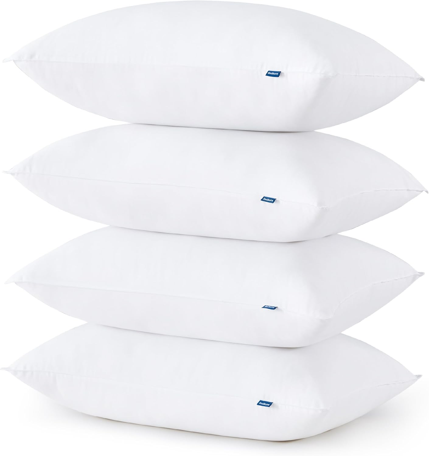 Bedsure Pillows Queen Size Set of 2 - Hotel Collection Bed Pillows for Sleeping, with Down Alternative Filling, Soft Support for Back