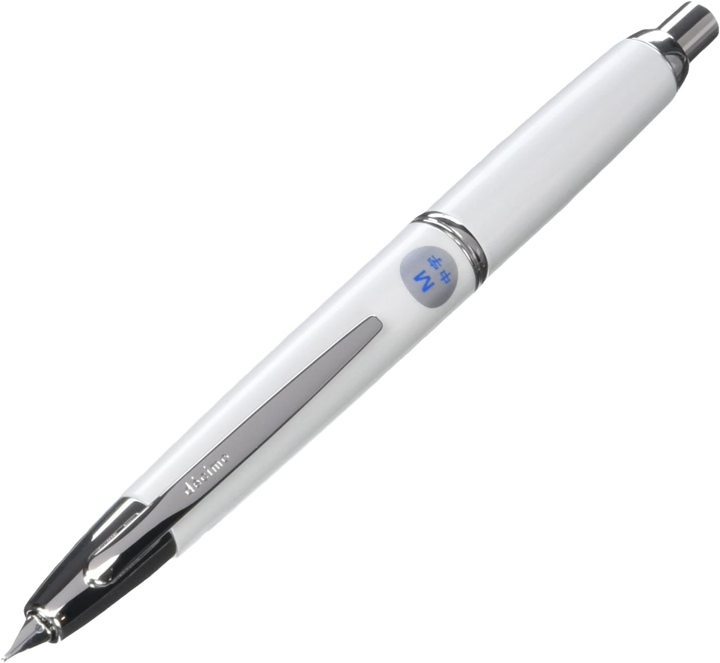 Pilot Fountain Pen Capless Decimo, Dark Gray Myca Body, F-Nib