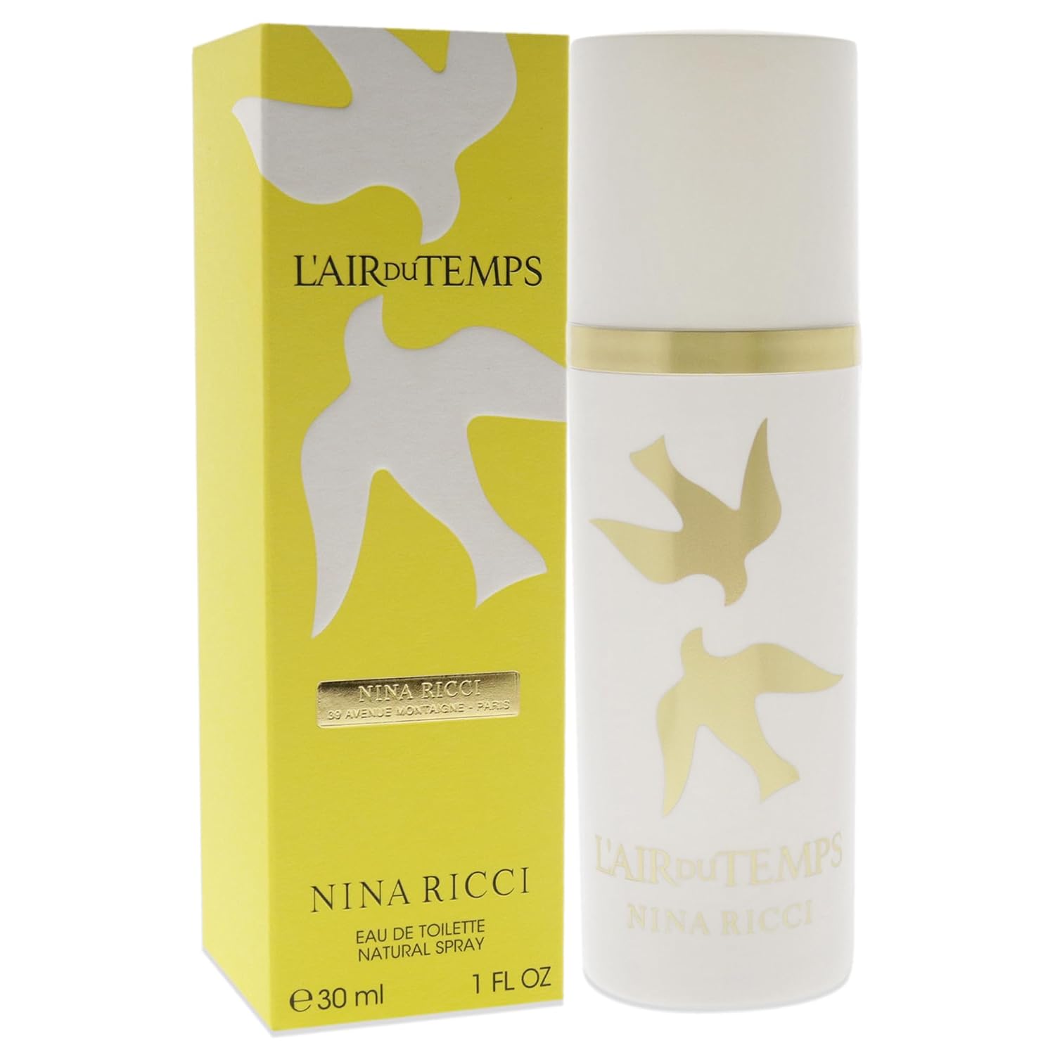 L'air du Temps by Nina Ricci for Women 1.0 oz Eau de Toilette Spray