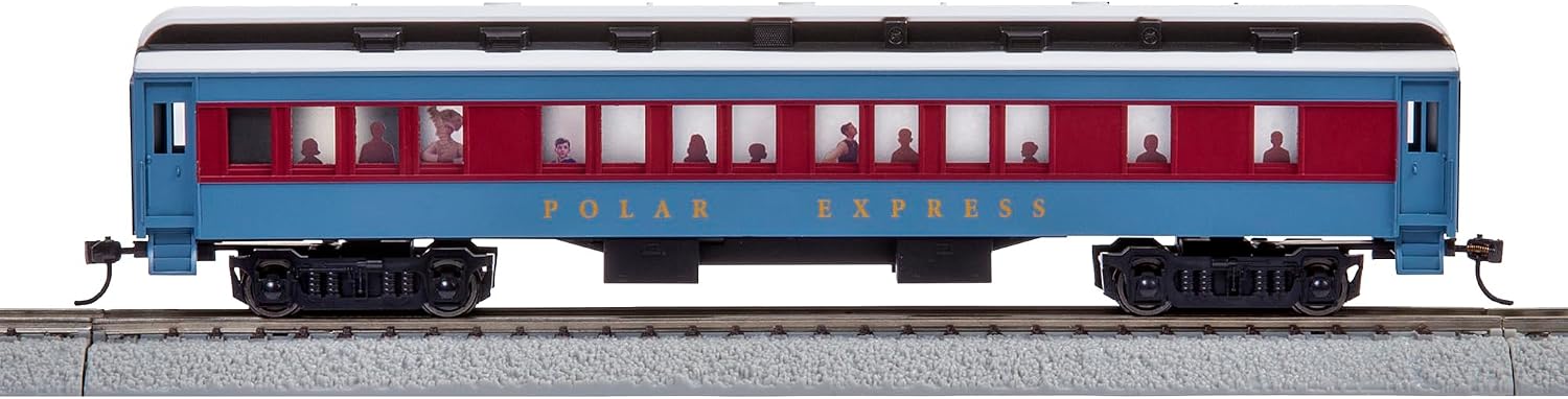 Lionel The Polar Express LionChief 2-8-4 Set with Bluetooth Capability, HO Gauge Model Train Set with Remote