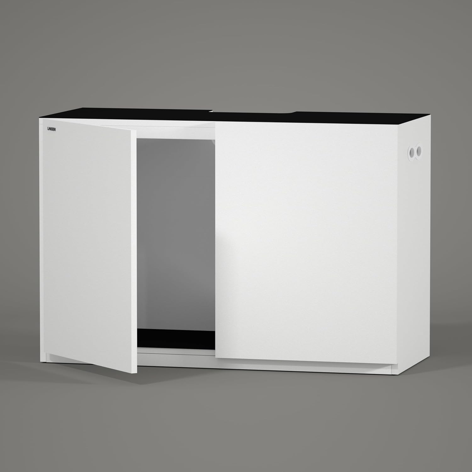 LANDEN Wooden Aquarium Stand & Cabinet, 20 Gallon Fish Tank, 17.7x17.7in