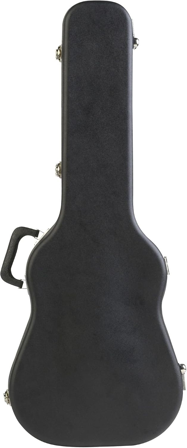 SKB cases Hardshell Guitar Travel Case for Baby Taylor or Martin LX Models, Molded In Bumpers for Protection, Plush Lined Interior and Latches