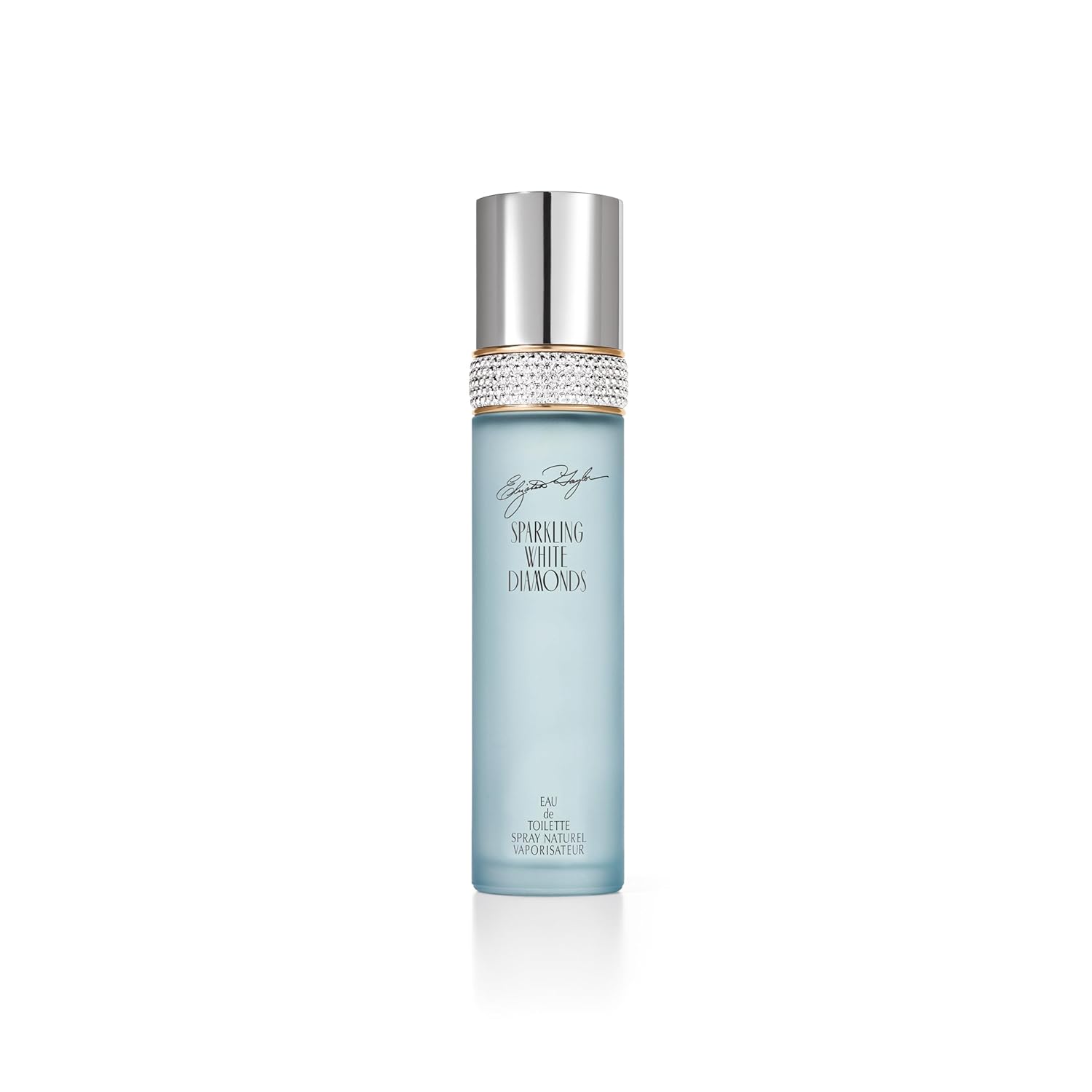 Elizabeth Taylor Women's Perfume, Sparkling White Diamonds, Eau De Toilette EDT Spray, 3.3 Fl Oz