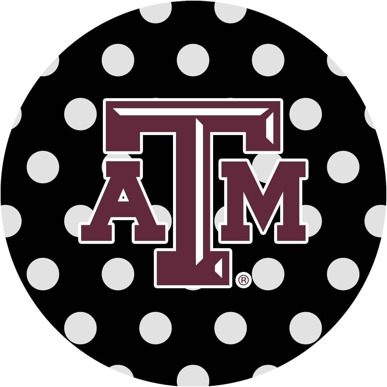 Thirstystone Stoneware Coaster Set, Texas AandM Pattern