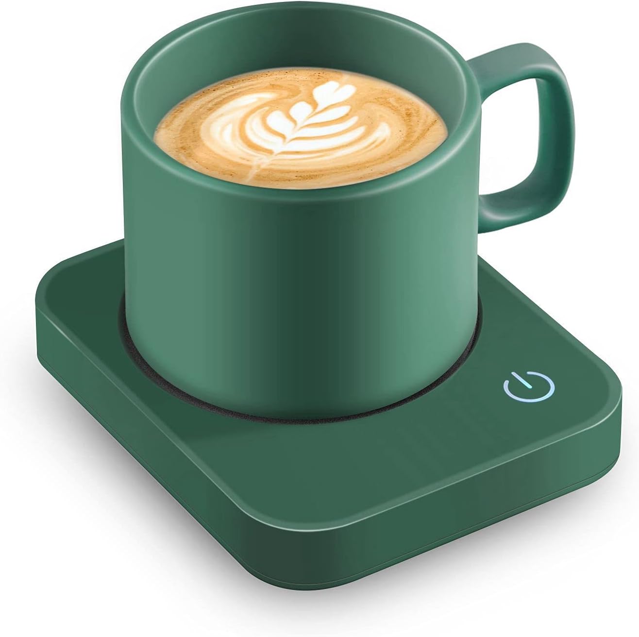 VOBAGA Coffee Mug Warmer for Desk with Auto Shut Off & 3-Temp Settings, Coffee Cup Warmer with Smart Safety Alert Home Office Accessory