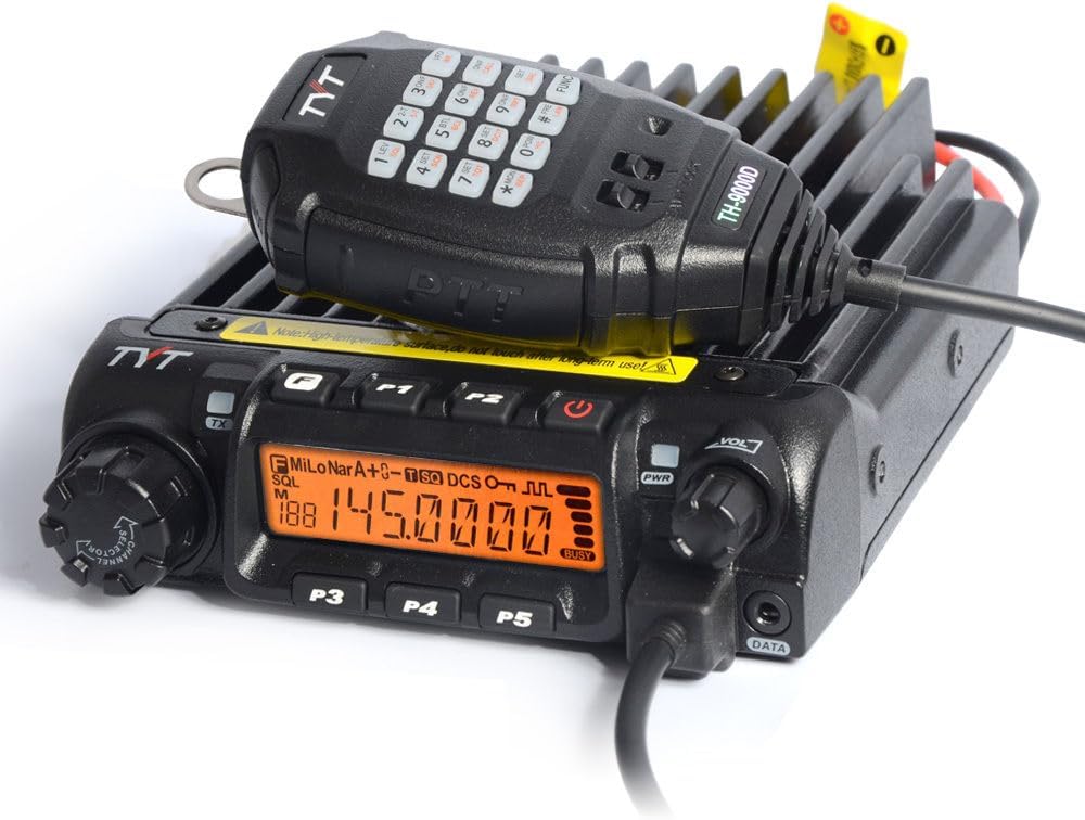 Tyt Th-9000d Vhf Mono Band Mobile Transceiver 65 Watt 200 Channel 8 Group Scrambler Car Truck Amateur Radio | 65 Watt 200 Channels 8 Group Scrambler