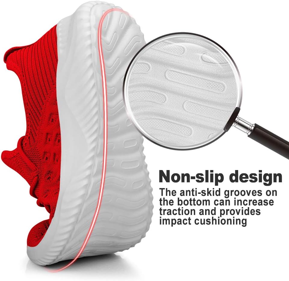 Feethit Mens Slip On Walking Shoes Mens Running Shoes Tennis Sneakers