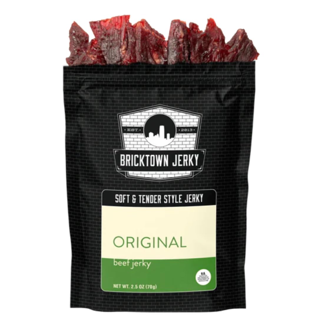 Honey Pepper Beef Jerky - Soft and Tender Style, High Protein, Low-Carb, Healthy Lean Meat Snack - Gourmet Beef Jerky, No Preservatives - 2.5 oz.