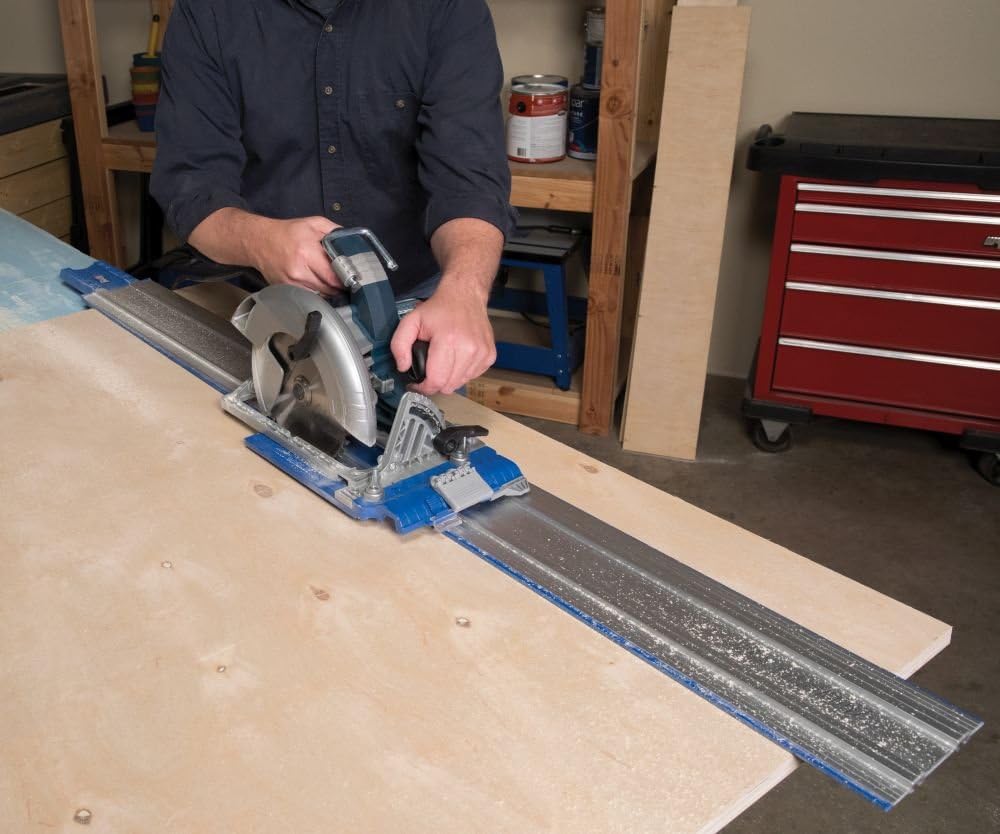 Kreg KMA2700 Accu-Cut 48-Inch Guide Track System With KMA2685 Rip-Cut 24-Inch Precision Edge Guide