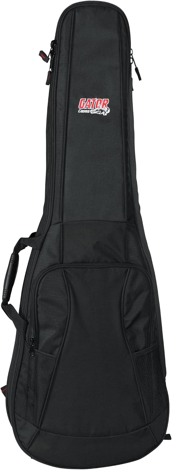 Gator Cases 4G-MiZone Series Gig Bag For Electric Guitars with Adjustable Backpack Straps, Fits Jazzmaster Style Guitars (GB-4G-JMASTER)