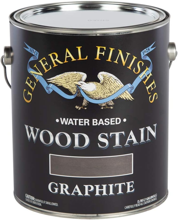 General Finishes Water Based Wood Stain, 1 Quart, Antique Oak