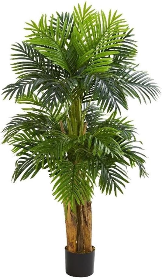 Nearly Natural 5ft. Triple Areca Palm Artificial Tree