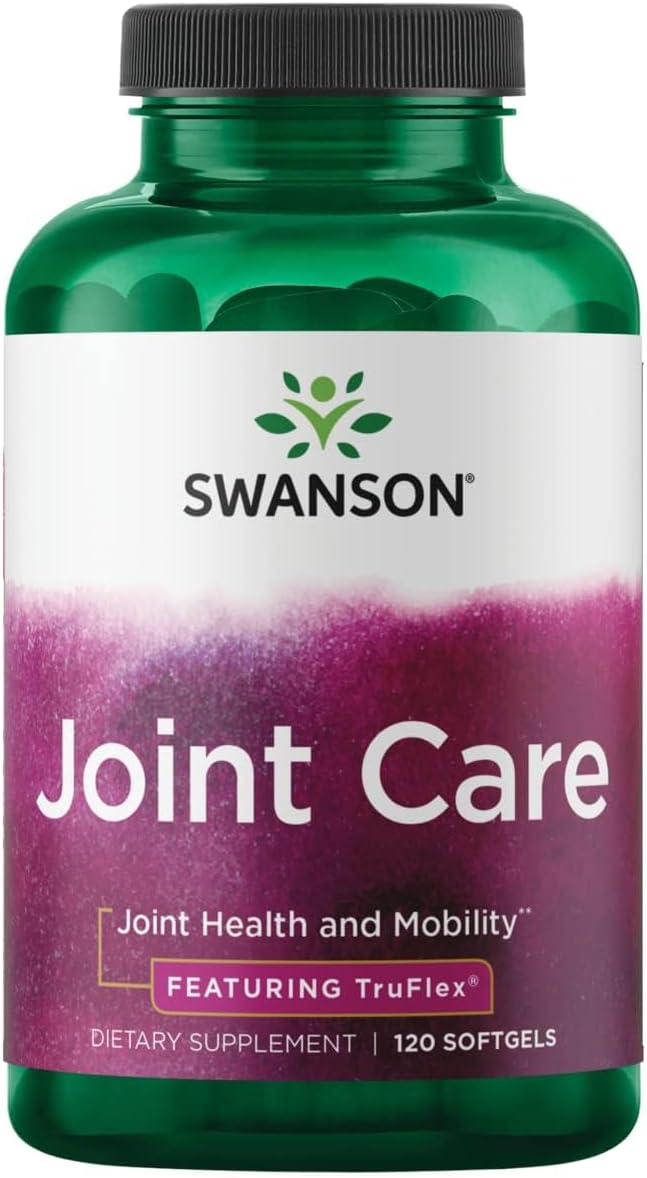 Swanson Joint Care, Featuring Truflex, 120 Softgels | Promotes Flexibility and Fluid Movement, Maintains Healthy Connective Tissue