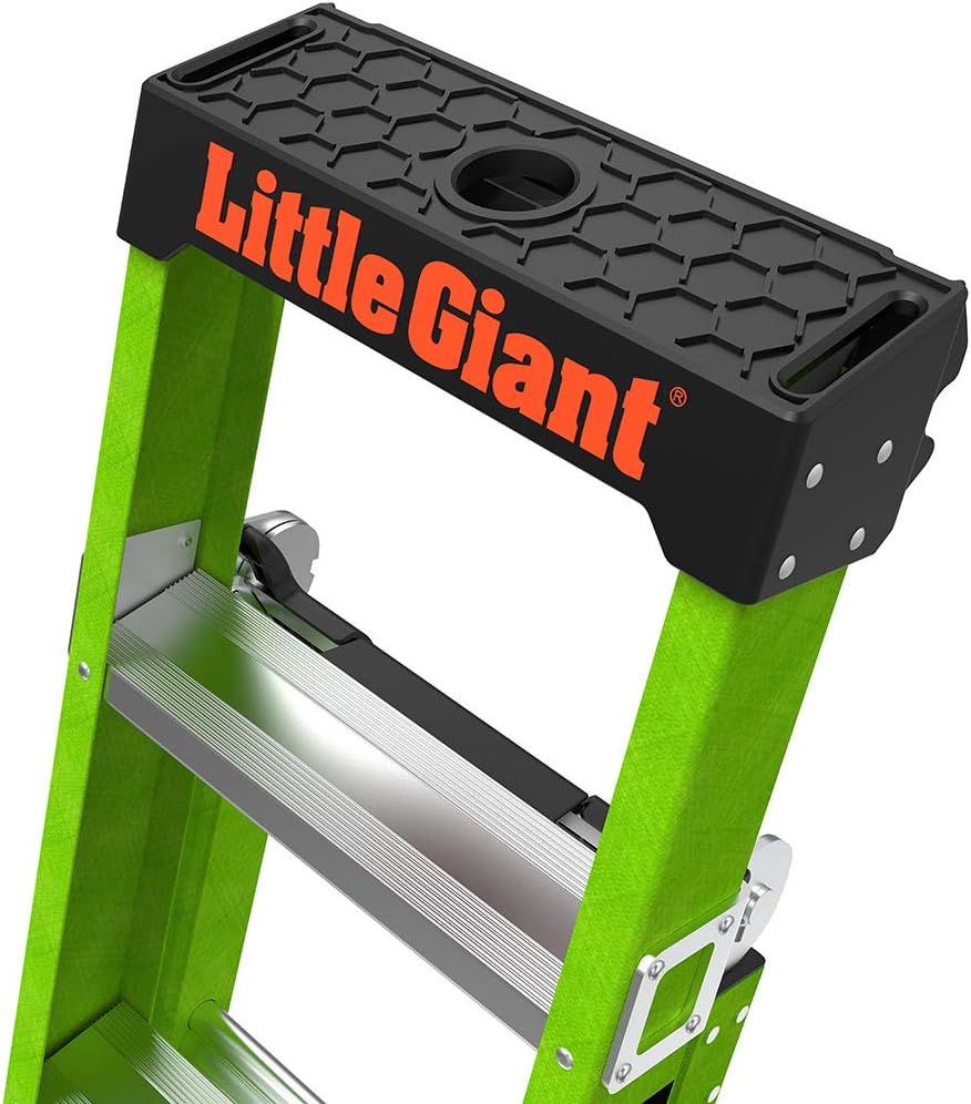 Little Giant King Kombo, 6 ft Fiberglass Multi-Position Ladder, 13906-001