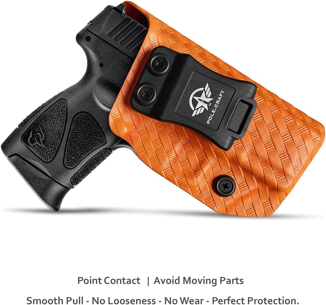 Taurus G3C G2C Holster IWB Kydex Holster Taurus G3C / G2C / G2S / PT111 / PT140 9mm/.40- Inside Waistband Concealed Carry